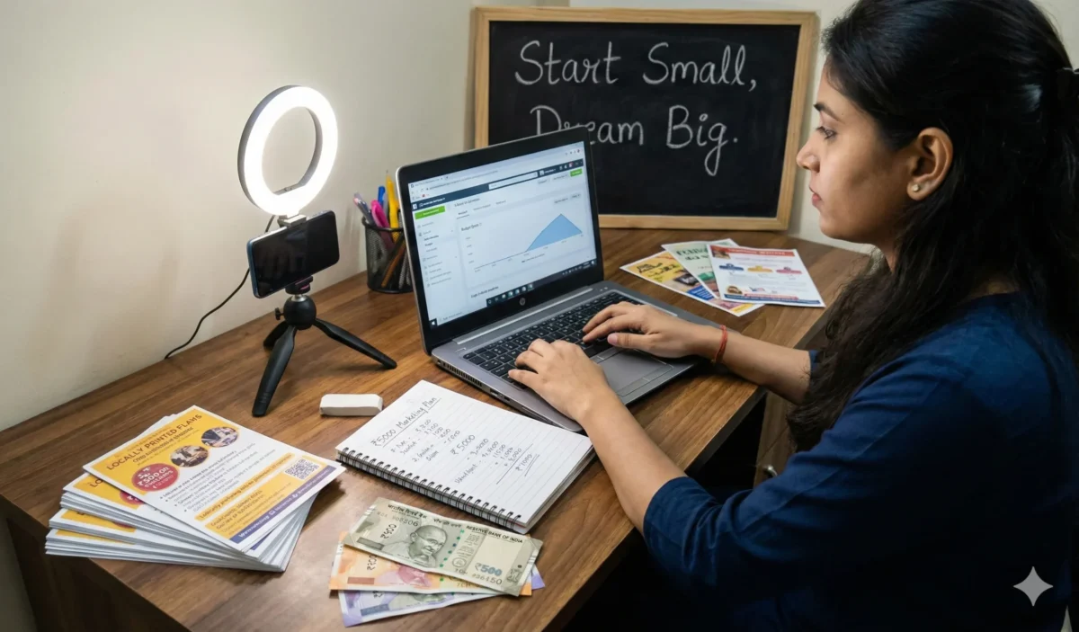 How Indian Small Businesses Can Start Marketing with ₹5000 Budget