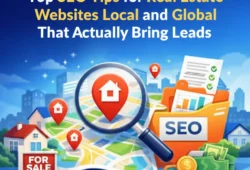 Top SEO Tips for Real Estate Websites Local and Global That Actually Bring Leads