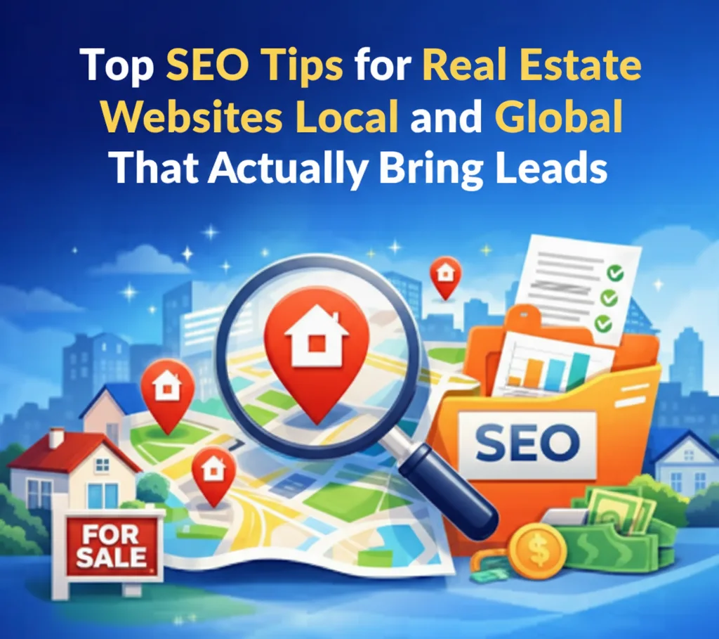 Top SEO Tips for Real Estate Websites Local and Global That Actually Bring Leads