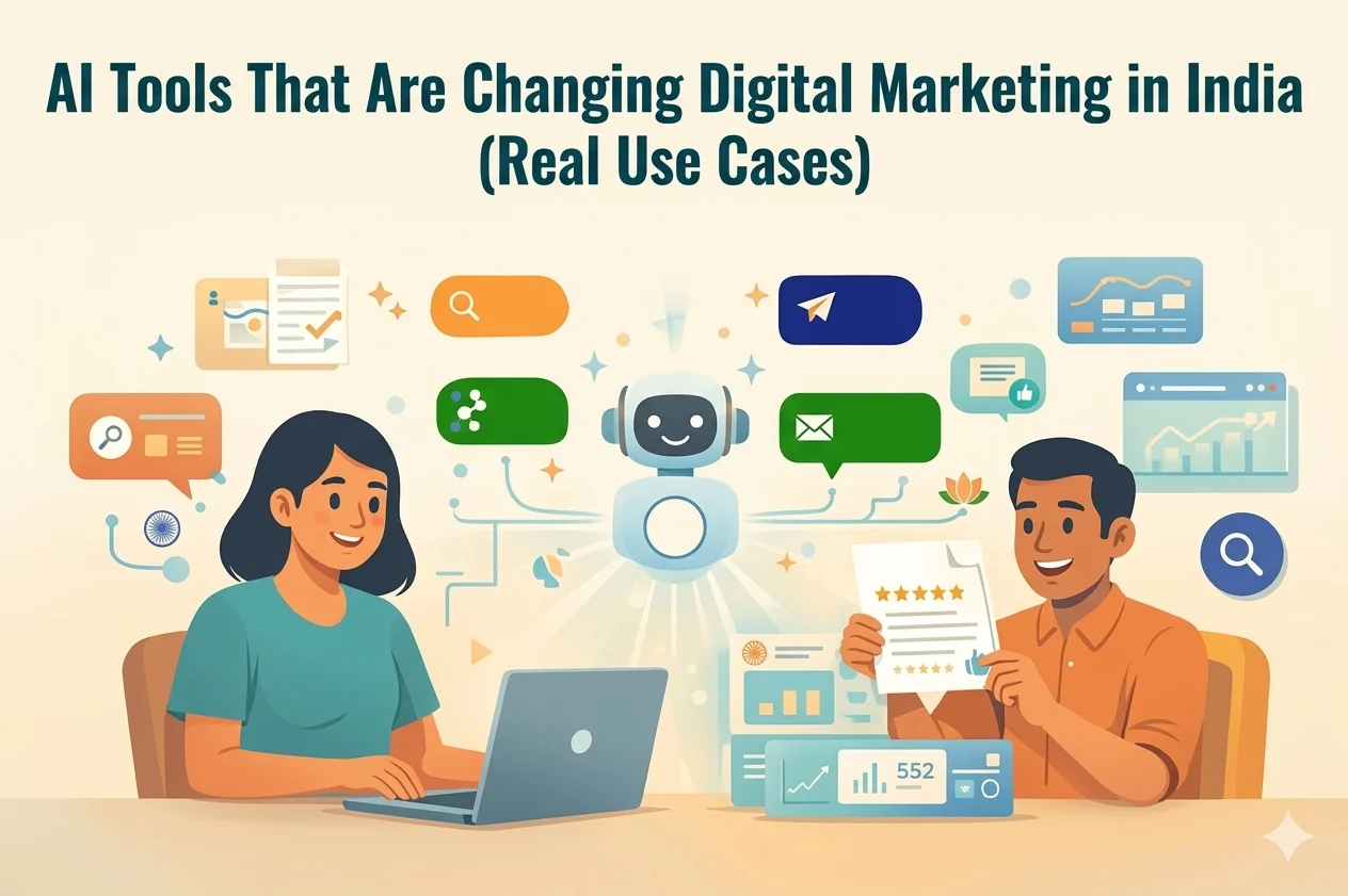 AI Tools That Are Changing Digital Marketing in India (Real Use Cases)