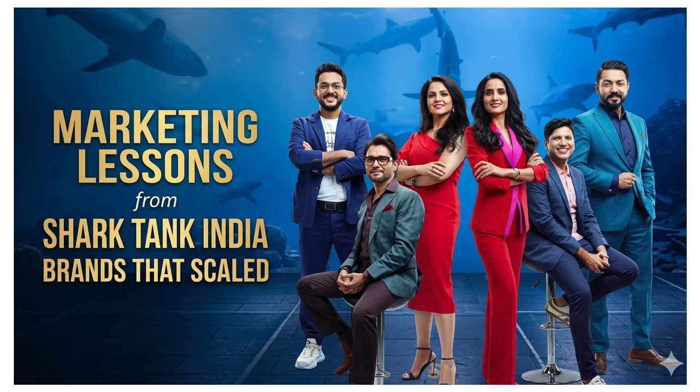 Marketing Lessons from Shark Tank India Brands That Scaled